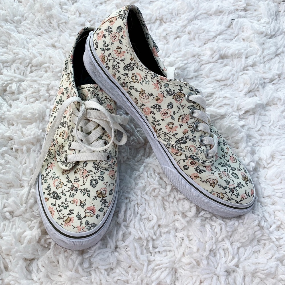 Floral Vans
